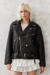 Thumbnail View 4: BDG Oversize Faux Lederjacke