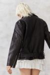 Thumbnail View 6: BDG Oversize Faux Lederjacke