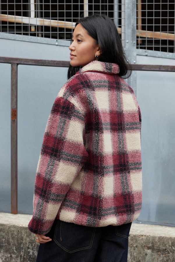 Slide View: 3: BDG Karierte Fleece