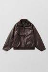 Visualizzazione miniature 7: BDG Frances Faux Leather Bomber Jacket