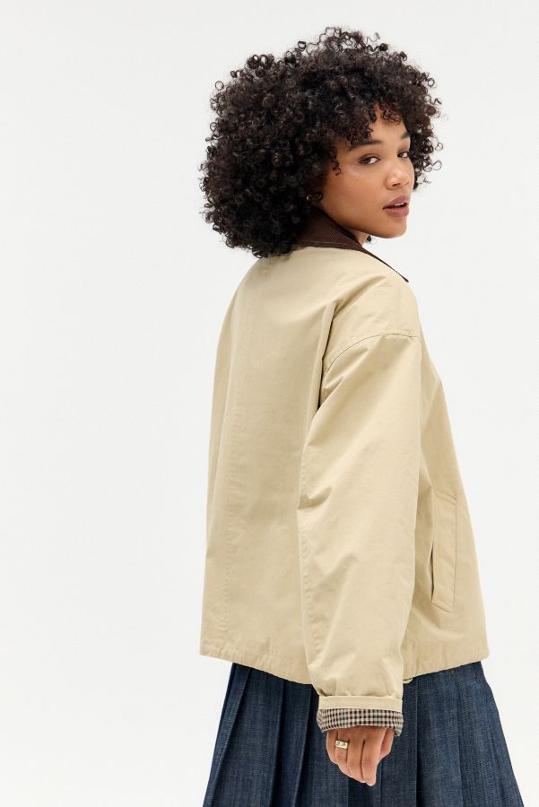 Slide View: 5: BDG Hazel Crop Trench Coat