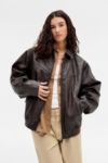 Thumbnail View 1: BDG Fran Faux Leather Bomber Jacket