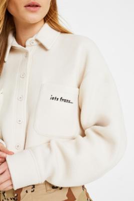 iets frans cropped fleece