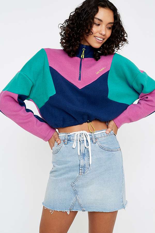 iets frans... Chevron Colourblock Track Top | Urban Outfitters UK