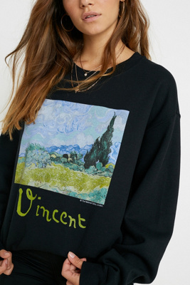 van gogh sweatshirt urban outfitters