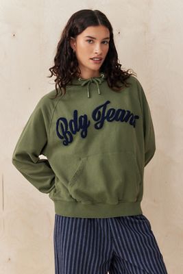 Sweat à capuche avec appliqué BDG Script