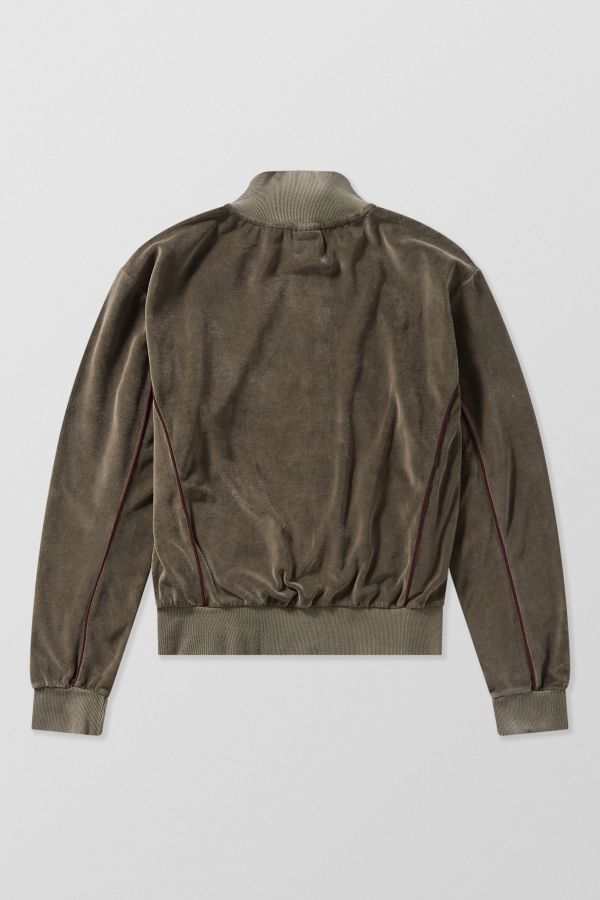 Vista de diapositivas: 8: iets frans... Khaki Harri Piped Velour Track Top