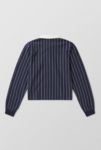 Thumbnail View 9: iets frans... Pinstripe Boxy Rugby Top