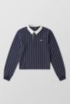 Thumbnail View 10: iets frans... Pinstripe Boxy Rugby Top