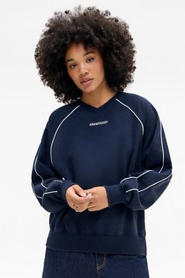 iets frans... Sweatshirt mit V-Ausschnitt