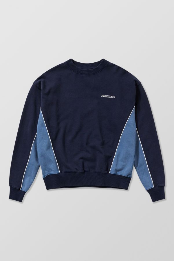 Slide View: 5: iets frans... – Paspeliertes Sweatshirt „Harri“