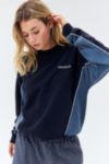 Thumbnail View 1: iets frans... Marineblau Sweatshirt mit Paspeln