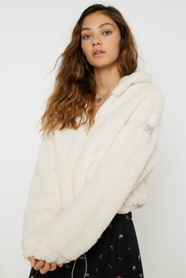 teddy hoodie urban outfitters