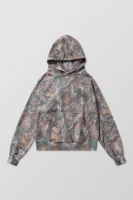 Sweat à capuche raglan camouflage BDG