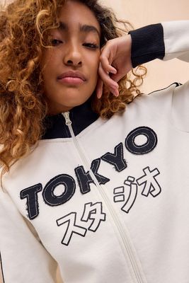 UO Tokyo Appliqué Track Top