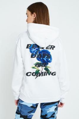 floral days hoodie sweatshirt