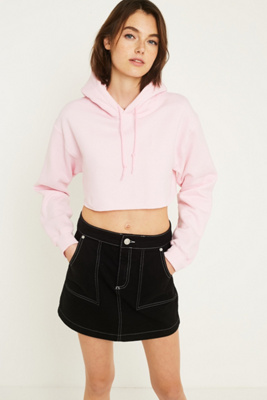 urban outfitters cropped fleece