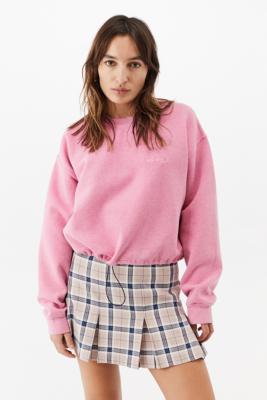 candy pink sweatshirt