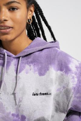 iets frans tie dye hoodie