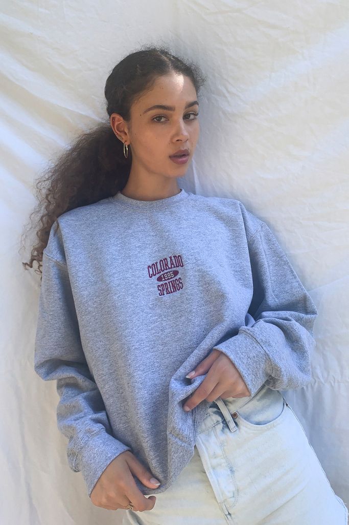 UO Colorado Springs Crew Neck Sweatshirt | Urban Outfitters UK