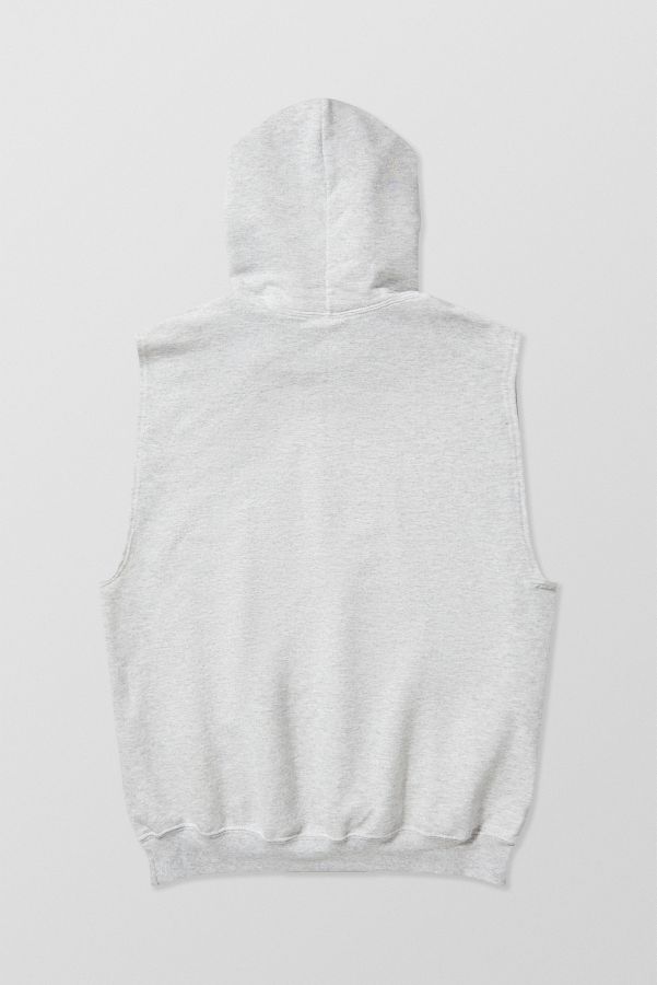 Slide View: 9: iets frans... Grey Cutoff Hoodie