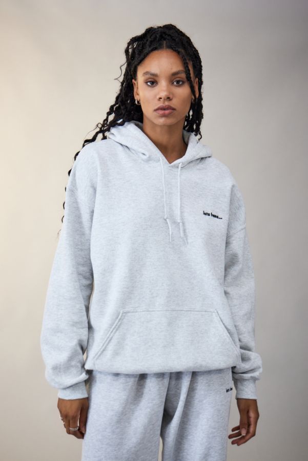 Slide View: 4: iets frans... Grey Marl Hoodie