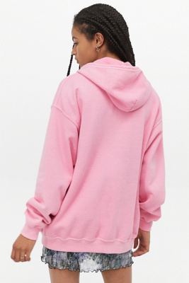 pink zipper hoodie