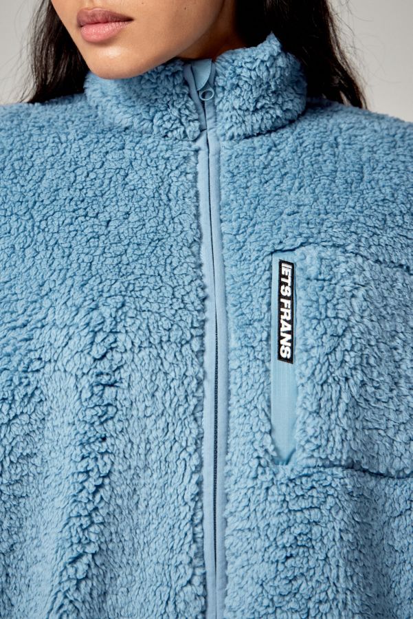 Slide View: 3: iets frans... Reißverschluss-Durch Fleece Jacke