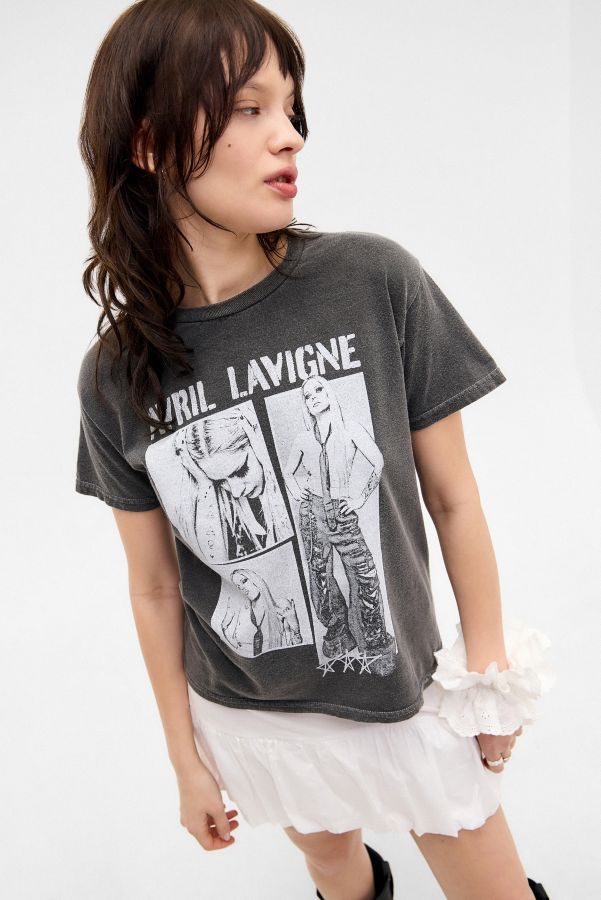 Slide View: 2: T-shirt ample UO Avril Lavigne