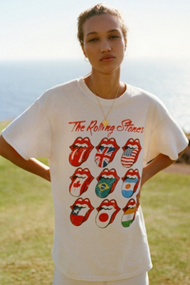 rolling stones lips t shirt