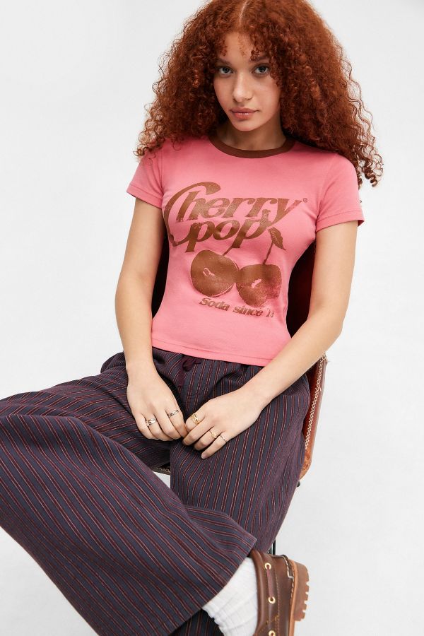 Vista diapositiva: 3: UO Ciliegia Pop Ringer Baby T-Shirt