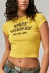 Thumbnail View 3: T-shirt court Space Invaders UO