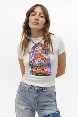 led zeppelin baby tee