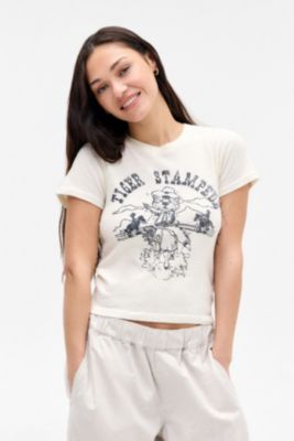 UO Tiger Stampede Hemp Baby T-Shirt