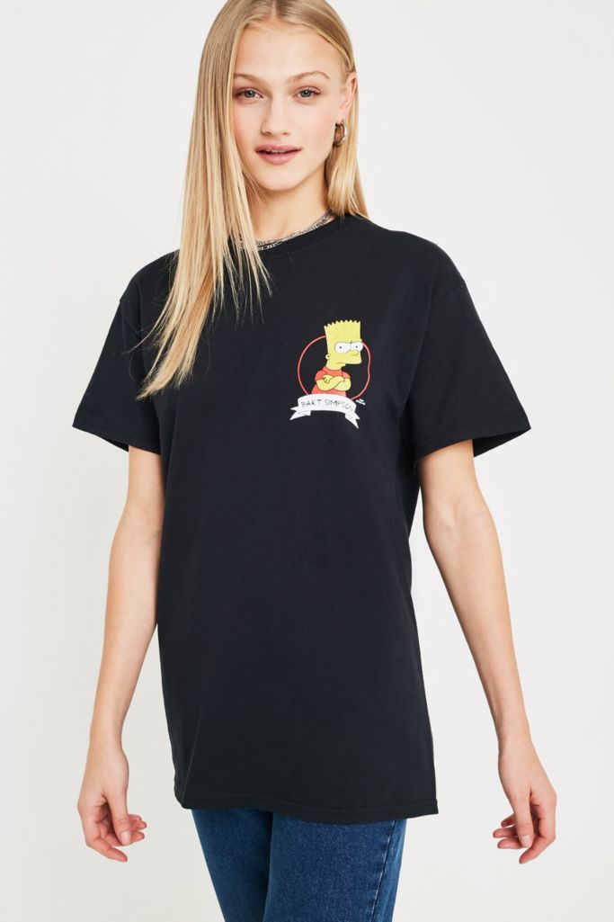 Bart Simpson Short-Sleeve T-Shirt | Urban Outfitters UK