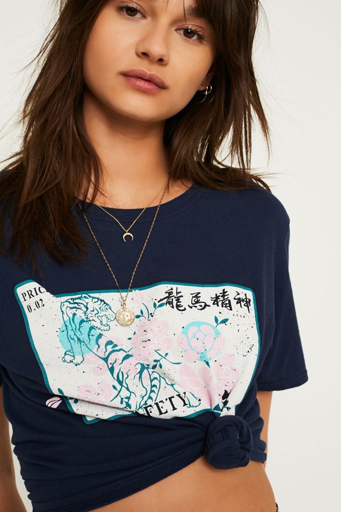 UO Photographic Tiger TShirt Urban Outfitters UK