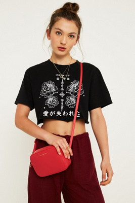 T-shirt Graphique Oversize Urban Outfitters - Beige - Taille L - Homme - Coton - Nature Japon