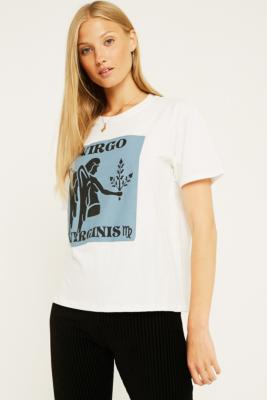 UO Virgo Horoscope T-Shirt | Urban Outfitters UK