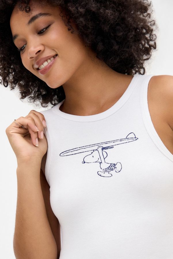 Vista de diapositivas: 1: Camiseta sin mangas UO Snoopy Surf