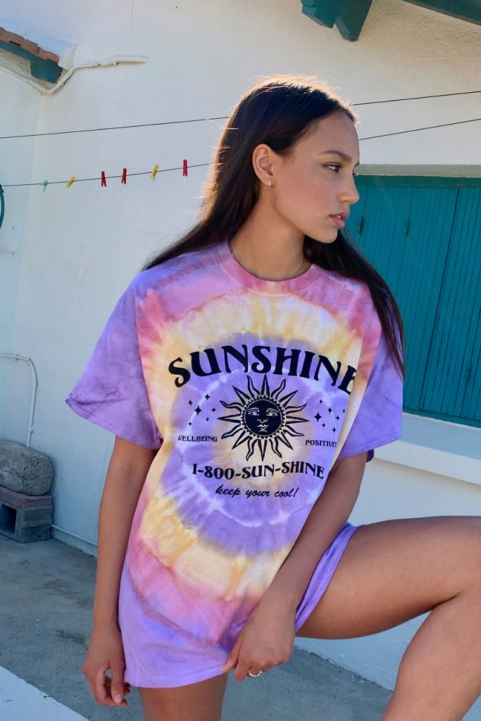 urbanic tie dye t shirt