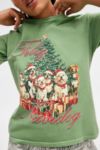 Thumbnail View 2: UO Feliz Navidog Relaxed T-Shirt