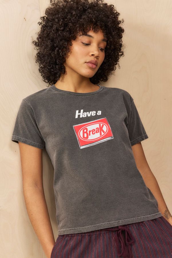 Slide View: 1: UO KitKat Relaxed T-Shirt