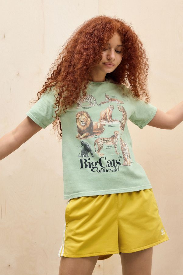 Vista diapositiva: 1: Maglietta Rilassata UO Big Cats