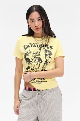 UO Cat Catalogue Relaxed T-Shirt