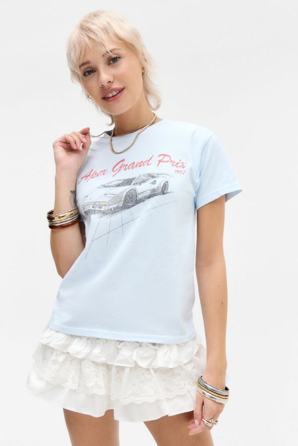 Vista diapositiva: 1: T-shirt Rilassata UO Grand Prix Car