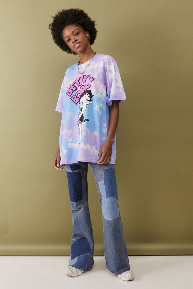 betty boop tie dye shirt