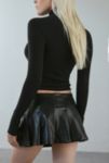 Thumbnail View 4: BDG Lernkumpel Kunstleder Mini Skort