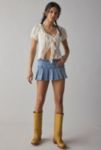 Thumbnail View 3: BDG Shaina Gürtel Denim Mini Rock