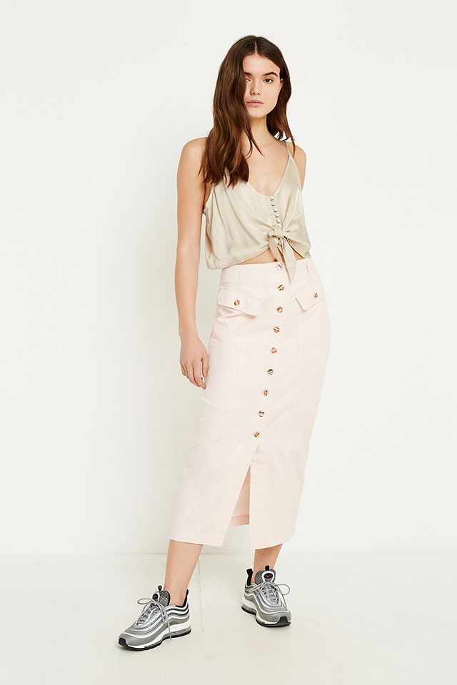 UO Utility Midi Skirt | Urban Outfitters UK