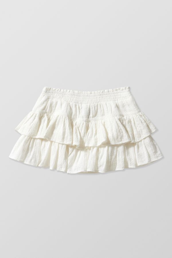 Vista diapositiva: 8: Kimchi Blue Tilly Broderie Mini Skort